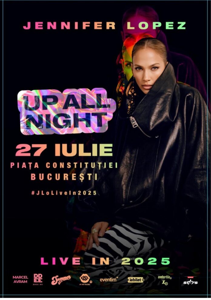 Afiș concert Jennifer Lopez