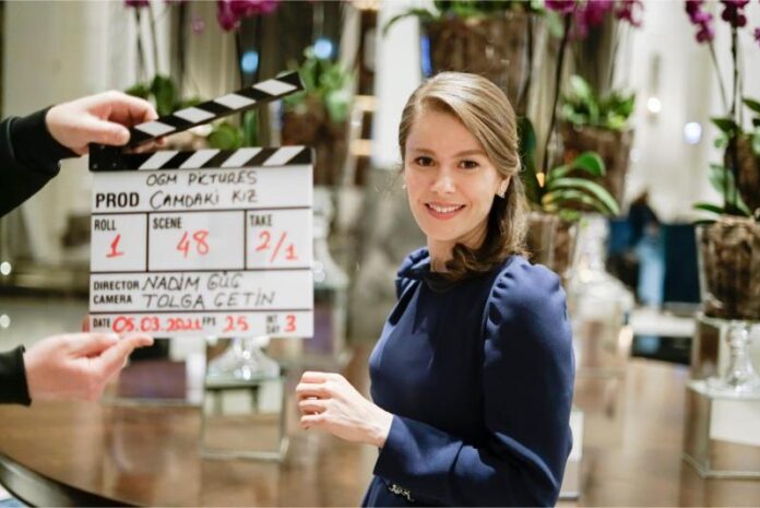 Burcu Biricik - personaj Nalan - Fata de la fereastra - filmari